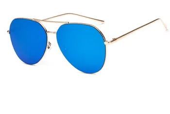 HBK New Vintage Polit слънчеви очила Жени 2016 марка дизайнер розовото огледало слънчеви очила Мода мъжете Cateye слънчеви очила с UV400