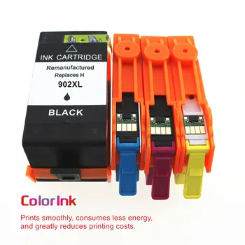 ColorInk ink cartridge 902XL 906XL мастило касета за HP 906 902 касети с мастило HP Officejet 6954 6960 6961 6963 6964 6965 6966 печат