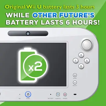 За Wii U GamePad подмяна на акумулаторни батерии 3600 mah