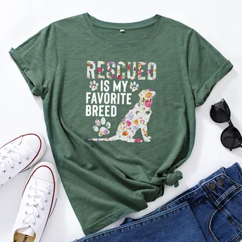 Лятото памук тениска жени плюс размер S-5XL нов сладък куче печат O врата с къс ръкав и розови върхове жени тениска смешни тениски