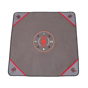 Технология бродерия квадрат 0.95*0.95 м или 1.1*1.1 m тишина mahjong мат покривка, настолна игра масата Mah-Jong подложка за намаляване на шума