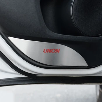 Врата от неръждаема стомана, анти-удар на мат пылезащитная защита за Honda Hrv Hr-v 2016 2017 2018 стайлинг автомобили