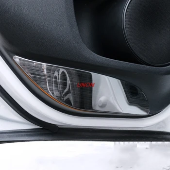 Врата от неръждаема стомана, анти-удар на мат пылезащитная защита за Honda Hrv Hr-v 2016 2017 2018 стайлинг автомобили
