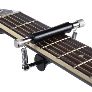Подвижен Капо китара планер лесно да се плъзга нагоре и надолу за народни класически акустични китари