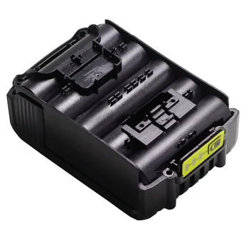 DCB200 литиево-йонна батерия, пластмасов корпус ПХБ зареждане на Защита на печатната платка скоростна кутия за DeWalt 18V 20V DCB203 DCB204