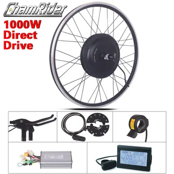 48V 1000W E-bike kit Electric Bike conversion kit XF39 XF40 30H Driect Drive Motor Kit MXUS brand LED LCD display freehub