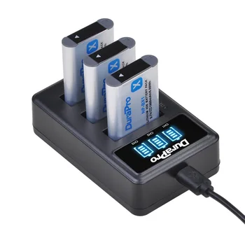 5x 1860mAH NP-BX1 замяна батерия +LED 3 порта USB зарядно устройство за SONY DSC RX1 RX100 RX100iii M3 M2 WX300 HX300 HX400 HX50 HX60