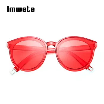 Imwete големи Cat Eye слънчеви очила на Жените и мъжете класическа марка дизайнерски слънчеви очила Моден Cateye слънчеви очила с UV400 очила