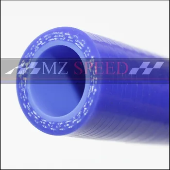 18 mm 3 слоя полиестер 1 метър Силикон директен маркуч син червен силикагел тръба за автомобилни универсална висока температура тръба
