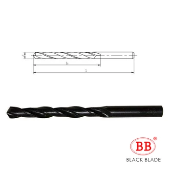 BB спиральное тренировка HSS черно азотен малка Микро Мини диаметър 0.2 mm~20 mm отвор 10 бр. За метал, дърво, PVC Hssco кобалт