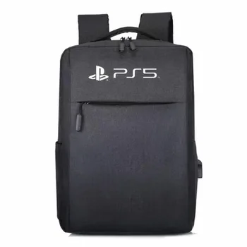 За PS4 / Pro /PS5 Massenger Bag защитна чанта Shoudler пътен калъф за съхранение на Конзолата на Sony за PS5 Playstation4 аксесоари