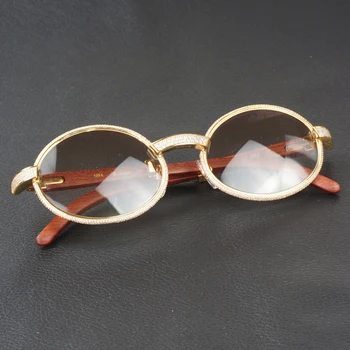 Диамантени слънчеви очила за мъже овални Картер очила, рамки за очила, с камъни, луксозни очила, бижута слънчеви очила ретро нюанси за клуба