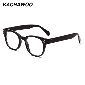 Kachawoo против blue glasses men square black leopard pattern компютърни очила дамски рамки стил нитове женски подаръци за рожден ден