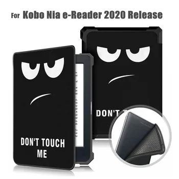 Калъф за нов Кобо Нап e-Reader 2020 лек тънък умен-защитно покритие коефициентът да падне от auto сън / будно състояние