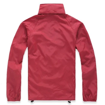 Нови Мъжки бързо съхнещи якета от кожа, дамски палта ультралегкая ежедневни ветровка водоустойчив ветрозащитная марка дрехи SEA211