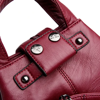 2020 нов високо качество на жените против кражба кожени раници дамски дамски раници за училище ретро училищни чанти за рамо