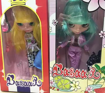 Безплатна доставка на топ отстъпка Basaak пластмасова кукла с предавателна САМ icy Blyth кукла е най-евтиният ограничен подарък на специална цена-евтиното предложение играчка