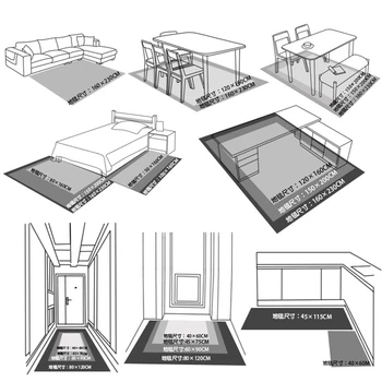 3D Galaxy Space кухненски подложки за антре дневна спалня Вселената декор входна врата, подови подложки против хлъзгане, килими и килими