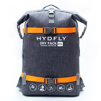 20L открит водоустойчив плувен чанта кофа суха чанта чанта за съхранение на рафтинг, каяк Спорт пътуване Водоустойчива раница XA182Y