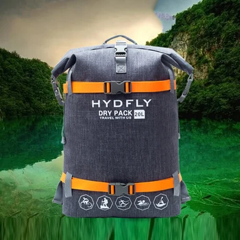 20L открит водоустойчив плувен чанта кофа суха чанта чанта за съхранение на рафтинг, каяк Спорт пътуване Водоустойчива раница XA182Y