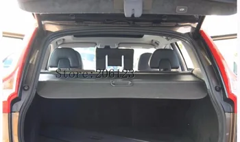 За Volvo XC60 2009-2016 заден багажник щит за сигурност на товарен покриване на високо качество на автоаксесоари черен, бежов