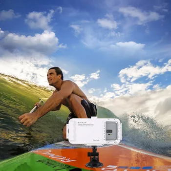 Cadiso 45m/147ft водоустойчив гмуркане калъф корпус фото видео снимане подводен калъф за Galaxy Huawei, Xiaomi с пристанище Type-C