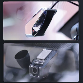 X9 Hidden Smart WIFI Car DVR Multimedia Player ADAS Dash Cam Mini Камера 1080P HD обектив Driving Recorder скрит вид за Android