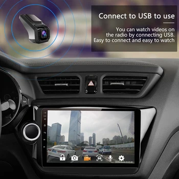 X9 Hidden Smart WIFI Car DVR Multimedia Player ADAS Dash Cam Mini Камера 1080P HD обектив Driving Recorder скрит вид за Android
