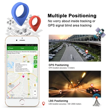 Prazata Car GPS Tracker 2G GSM водоустойчив Магнит гласова монитор 90 дни авто тракер GPS локатор TK202 безплатно уеб приложение PK TK905