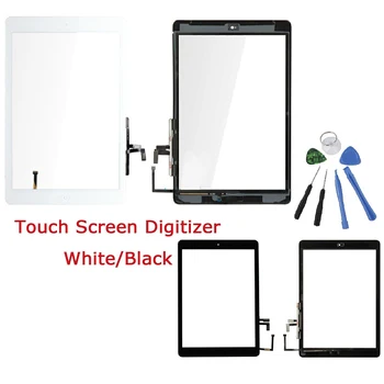 Нова смяна на сензорен екран Digitizer комплекти за iPad Air 1-во поколение A1475 A1476 A1474 ремонт набор от инструменти