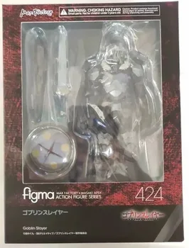 Нова фигура Figma 424 Goblin Slayer сочлененная PVC фигурка колекция модел играчки кукла за подарък 15 см