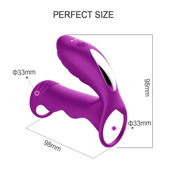 ОЛО вибриращи пръстени за член на стимулация на клитора вибратор от секс играчки за двойки мъже, Мъжки забавяне на еякулацията пенис пръстен на еротични играчки