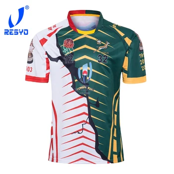 RESYO за 2019 RWC CHAMPIONS JOINT VERSION RUGBY JERSEY Sport Shirt S-5XL