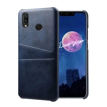 Луксозни Кожени Калъфи За Телефон На Картодържателя За Huawei P Smart Plus 2019 P20 P30 На Кутията На Телефона