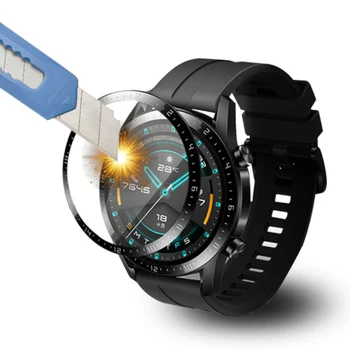 2 елемента защитно фолио за Huawei Watch GT 2 pro GT 2д GT2 46мм заоблена мека защитно фолио за екрана HONOR Watch Magic 2 46мм