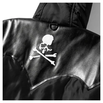 2019 най-добрата версия 1:1 Mastermind Japan MMJ Street Марка Dark Style Women/Men Ma1 Bomber Jacket Coat Skull Embroider Men Jackets