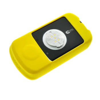 Жълт силикон предпазва кожата от корпуса за колоездене GPS Garmin Edge 1030 аксесоари