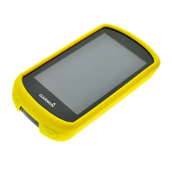 Жълт силикон предпазва кожата от корпуса за колоездене GPS Garmin Edge 1030 аксесоари