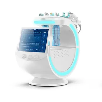 2020 New beauty тенденции intelligent ice blue microdermabrasion hydro-лицето machine skin peeling with skin scanner анализатор