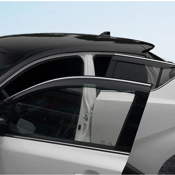 Козирка за Toyota C-HR 2018 2019 2020 дефлектори прозорци дождевики прозорец очила козирка за слънце дъжд дим прозорец на вятъра CHR 19 SUNZ