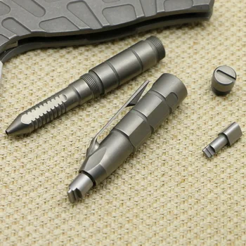 Лимитированная серия Green thorn OEM Foundry Tacture Pen Tool Кътър Titanium Multifunctional Survival Pen,EDC Equipment