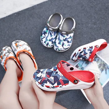 Кроксы Crocse марка сабо Дамски сандали Croc 2020 гореща разпродажба Ева леки сандали унисекс цветни обувки лятото на плажа с чехли