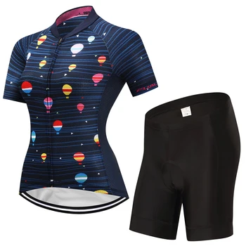 Дамски професионален екип за Колоездене комплект дрехи МТБ риза велосипедна облекло велосипедна облекло Ropa Ciclismo Quick Dry Short Maillot Culotte