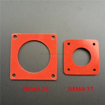 10шт оранжево стъпков двигател NEMA 17/23 силиконов каучук виброгаситель амортисьор за 3D принтер CNC Creatity TEVO Prusa I3