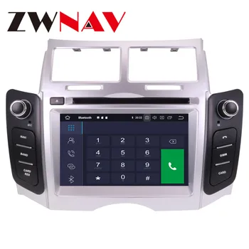 Андроид 10 PX5/PX6 4+64 DSP IPS екран за Toyota Yaris 2005-2011 стерео Радио Navi Auto Radio GPS Navi Video Multimedia 2DIN