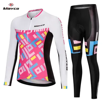Дамски Колоездене Джърси набор от Roupa De Ciclismo Feminina Майо МТБ Bicicleta дрехи-високо качество дишаща Quick Dry ризи