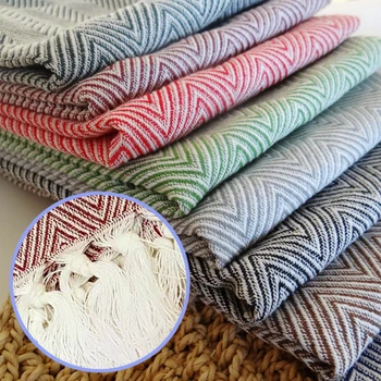 Нова памучни прежди боядисана кухненски кърпи с ръчно пискюл салфетка чаено Кърпа кухненски кърпи чистящая плат