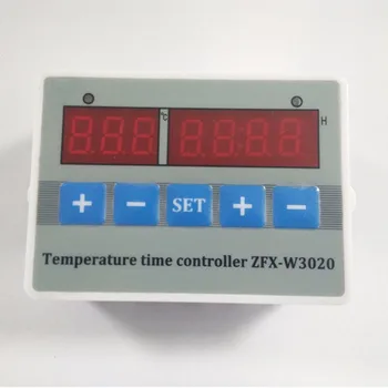 ZFX-W3020 LCD цифров дисплей цифров интелектуален температурата регулатор време термостат таймер превключвател модул