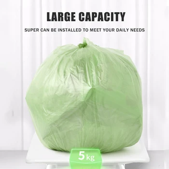 100 бр. големи торби за боклук многоцветен сгущает торби за боклук за еднократна употреба чанта за съхранение на екологични отпадъци чанта за дома стягане