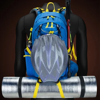ANMEILU открит Backbag 25L МТВ велосипед Колоездене раница водоустойчив къмпинг туризъм спортна чанта езда пътуване раница с дождевиком
